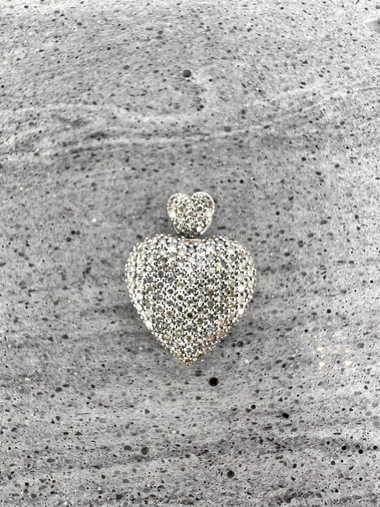 18K Diamond Pendant